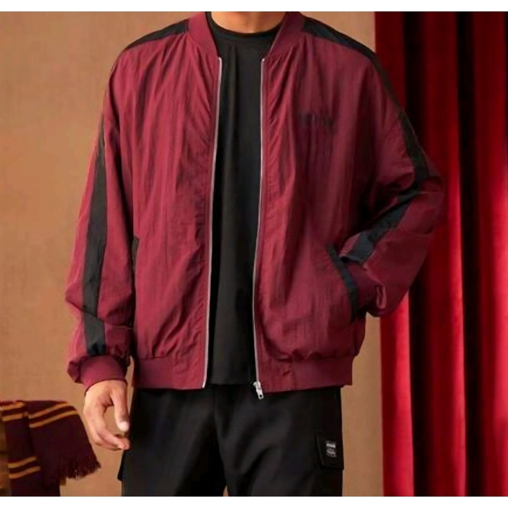 Jaket baseball shein x harry potter