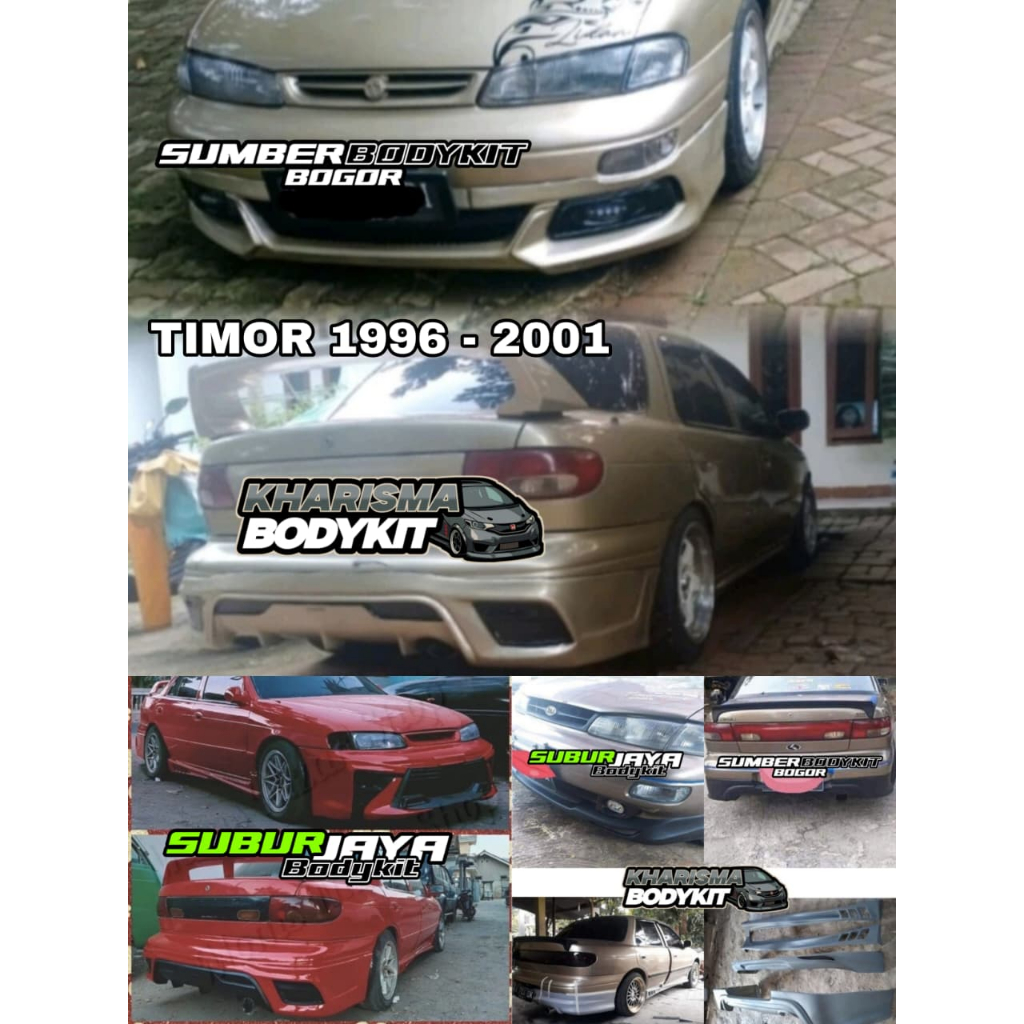 BODYKIT TIMOR TAHUN 1996 - 2001 SEMUA MODEL BODYKIT TIMOR MODEL MOBILIO YARIS HEYKERS mobil