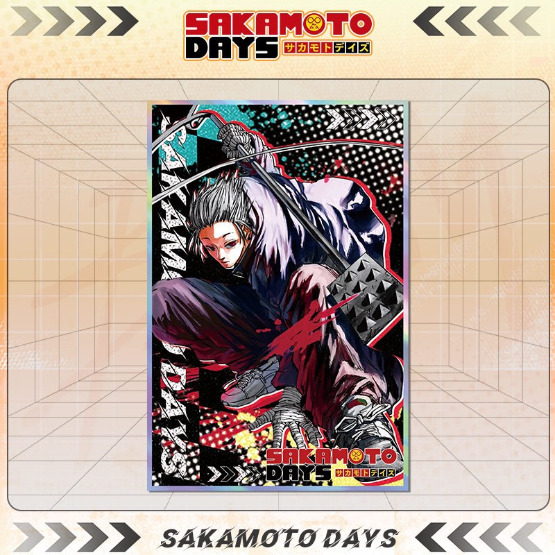 Pajangan hiasan anime sakamoto nagumo gaku akao 1 sisi