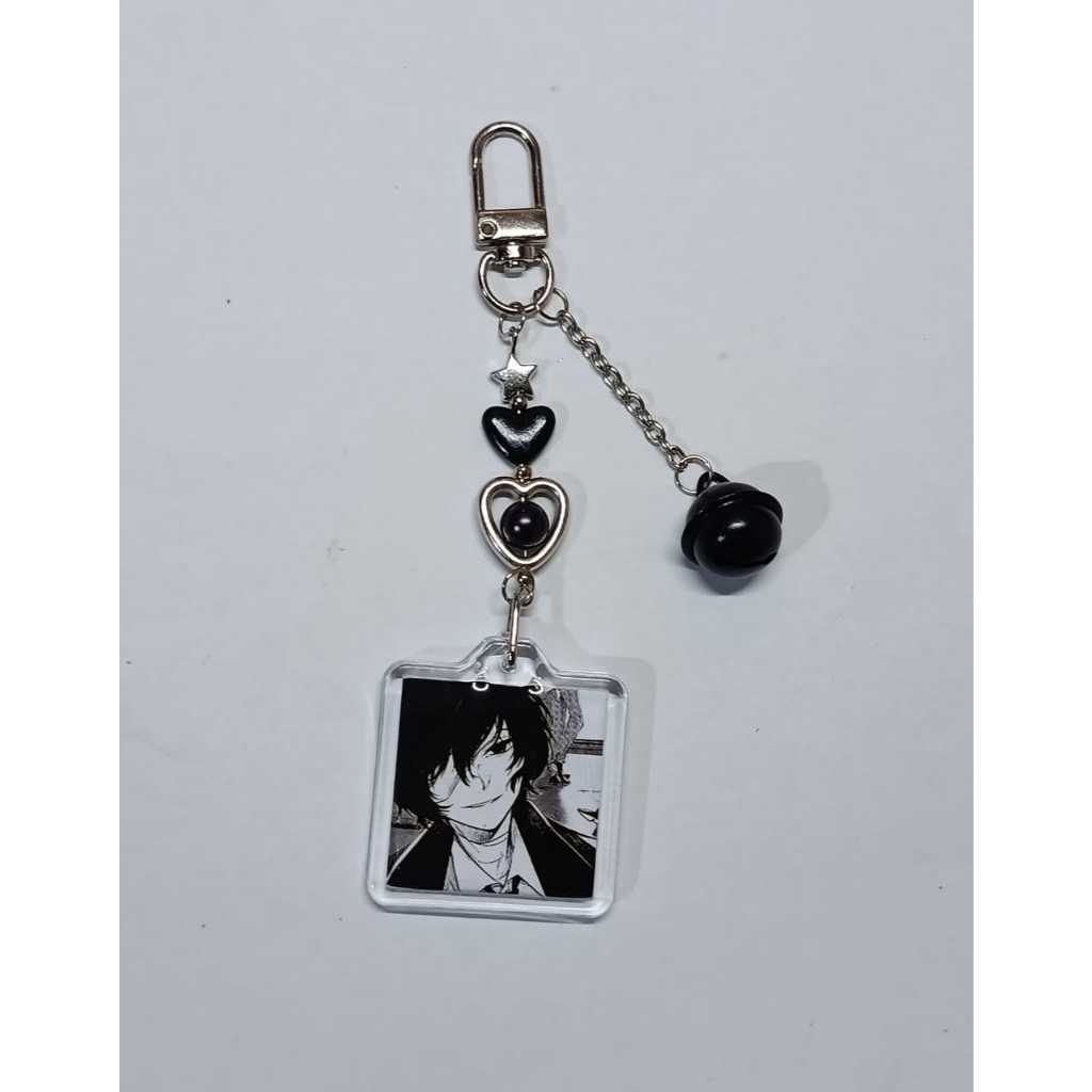 KEYCHAIN ANIME BSD / KEYRING BUNGOU STRAY DOGS / GANTUNGAN KUNCI DAZAI OSAMU CHUYA NAKAHARA RANPO AK