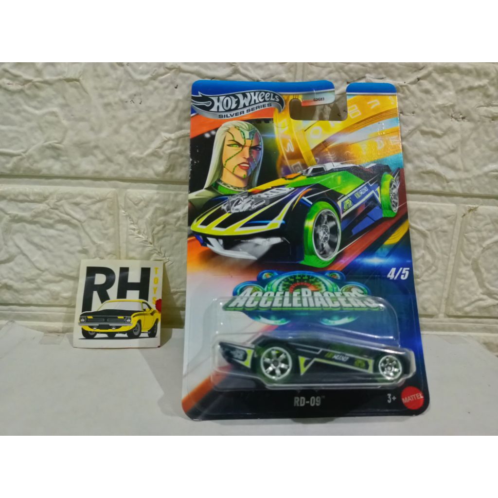 Hot Wheels RD 09 Acceleracers silver series hotwheels legends baru original