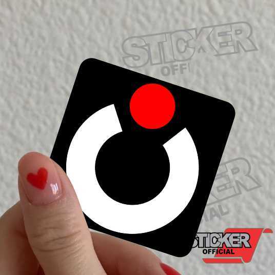 SR27, sticker logo nun, cak nun, stiker timbul, stiker hp, motor, mobil