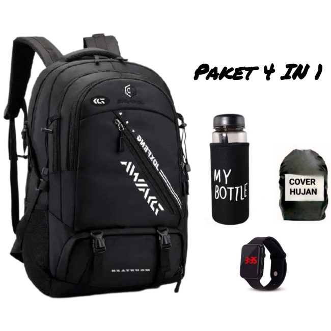 Tas Unisex Sekolah Tas Ransel Polo Alto Kualitas Premium Pria Dewasa 0riginal Asli Ukuran Besar Tas 