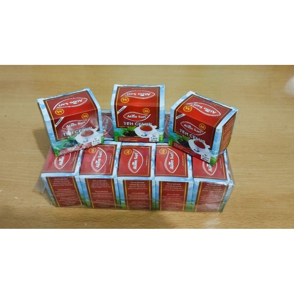 

Teh celup isi 5 kantong perbox