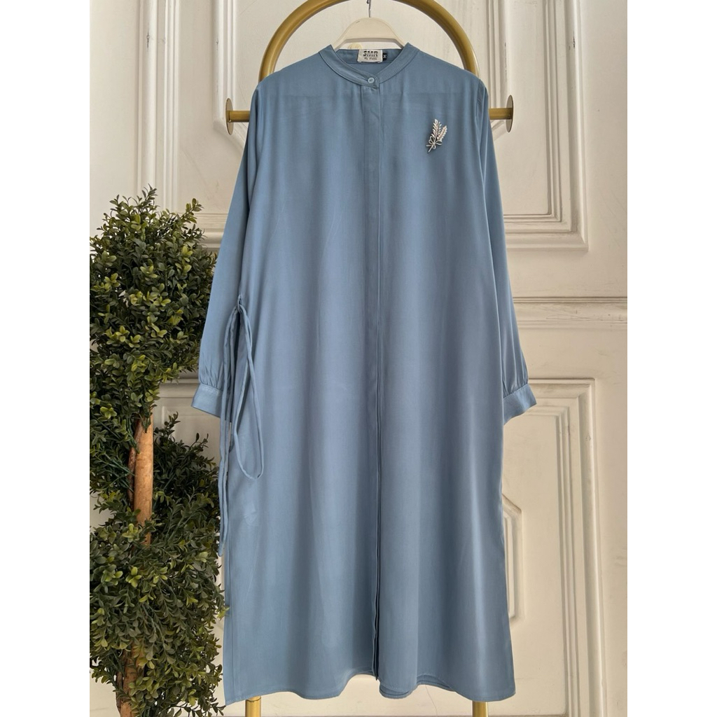 Long Tunik bahan katun viscose Kancing depan full Ori By balila