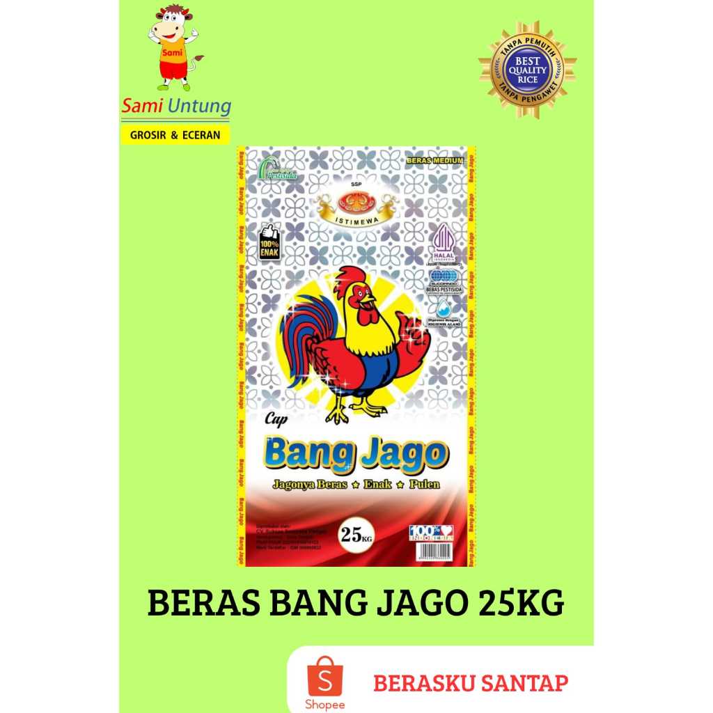 

BERAS BANG JAGO 25KG