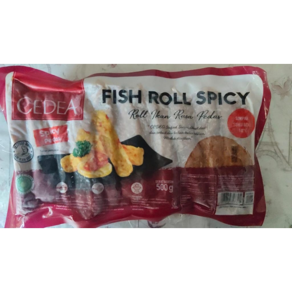 cedea fish roll spicy 500gr