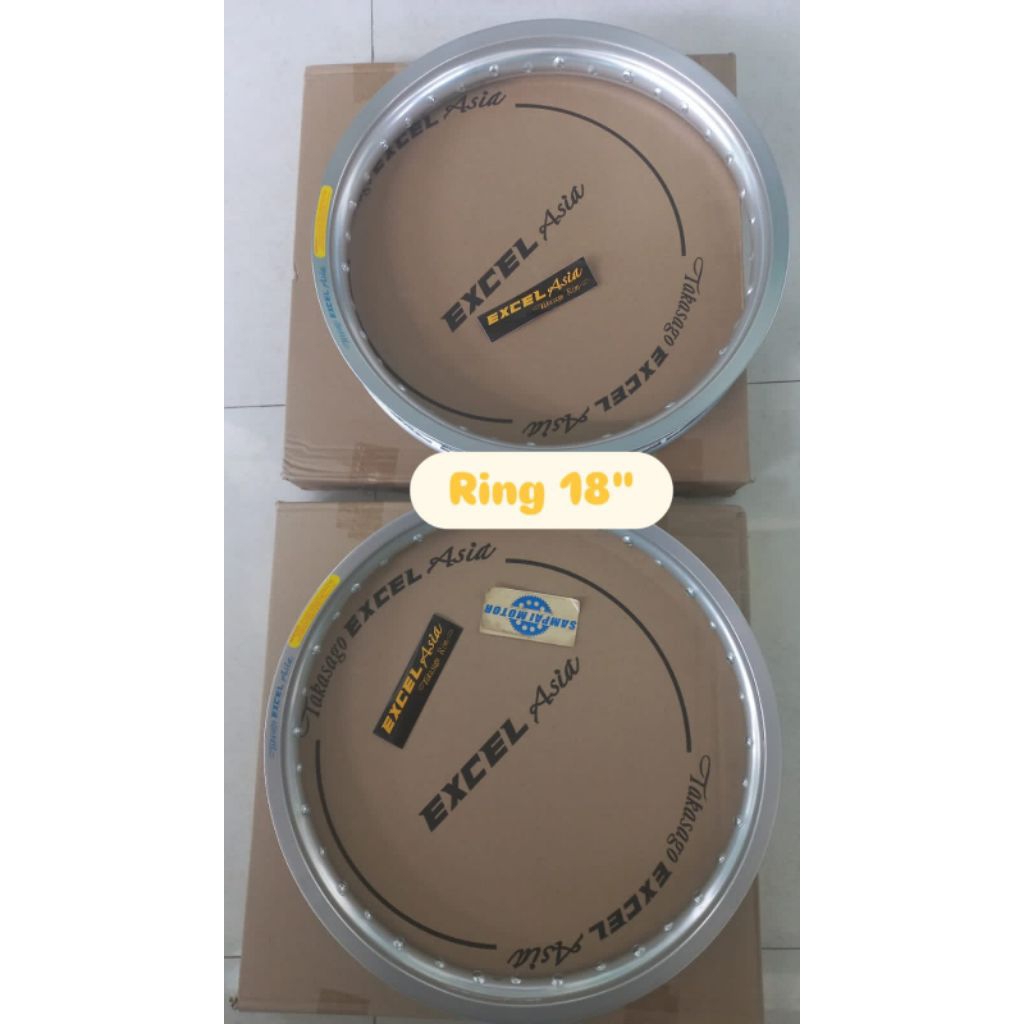 VELK  TEA EXCEL ASIA TAKASAGO (Ring 18) warna SILVER