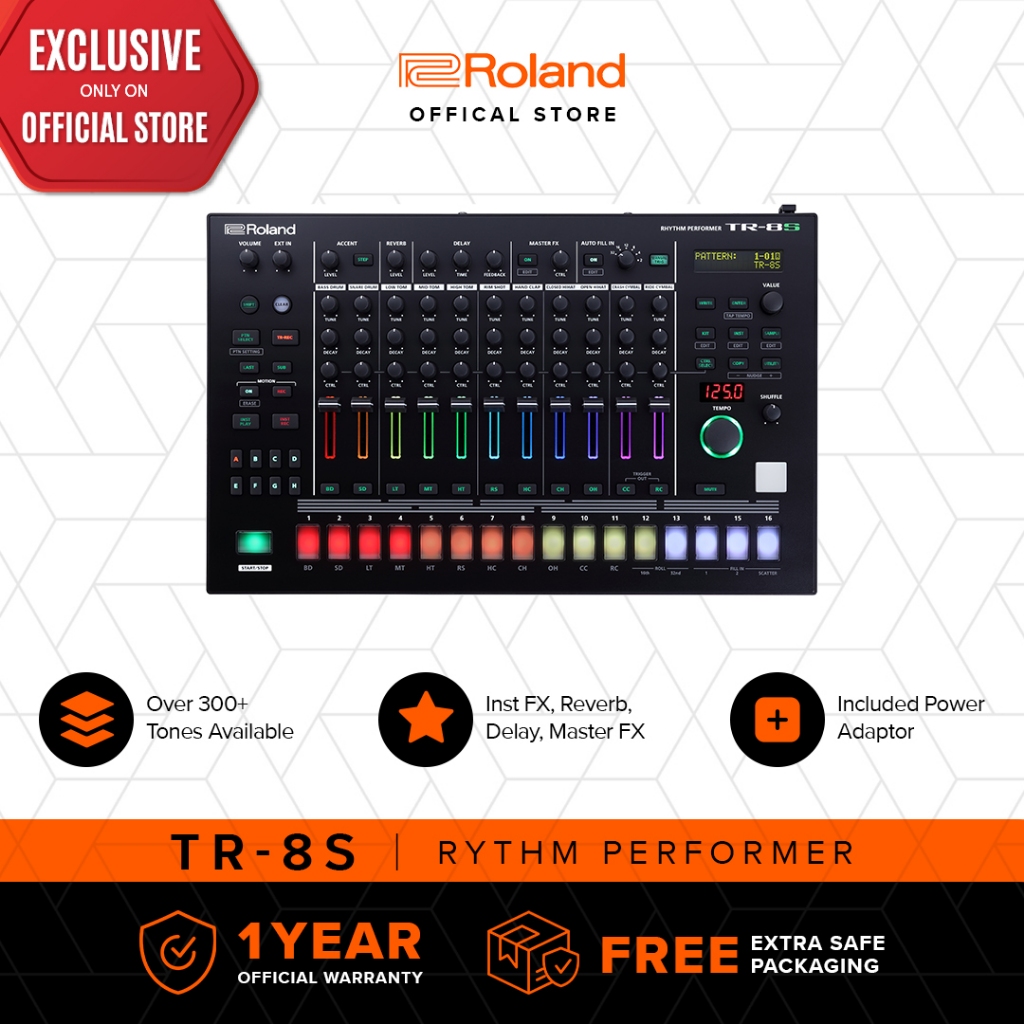 Roland TR-8S Rhythm Performer Drum Machine