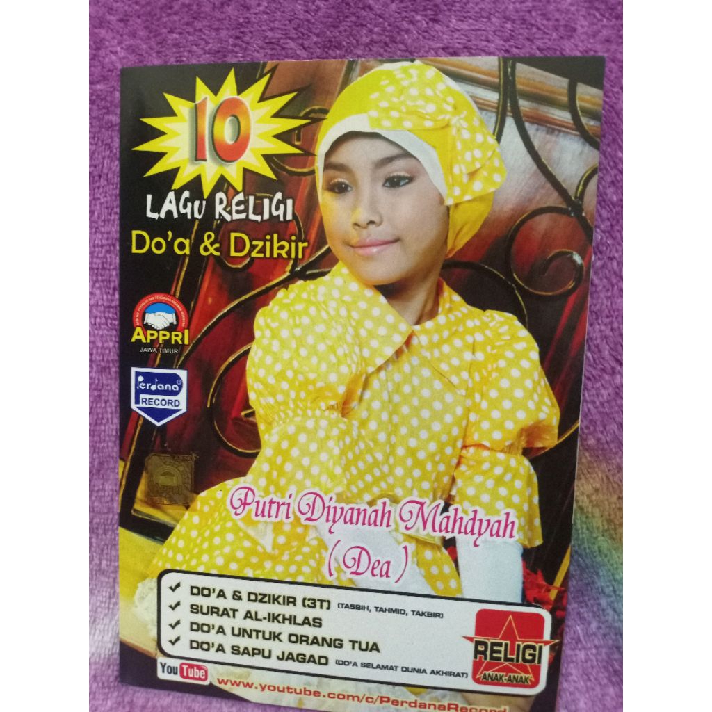 VCD ANAK LAGU RELIGI & DOA & DZIKIR