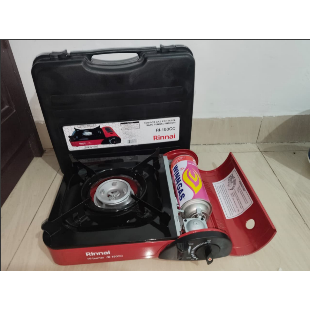 Kompor Portable Merk Rinnai Gas