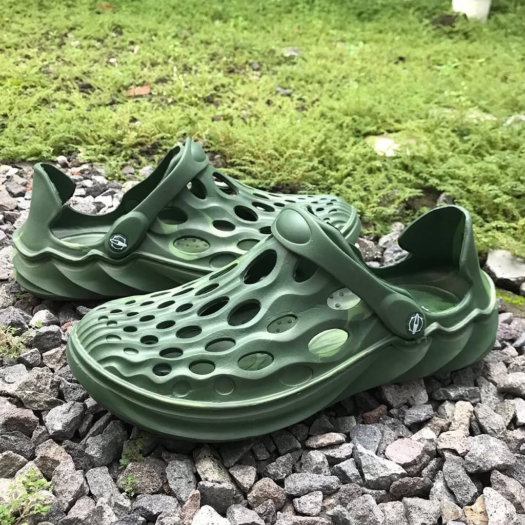 Rugged Outback Mens Camo Disruptor Oxford boston sandals Size 45 eur 10uk 30 cm Merrel  Rugged Outba