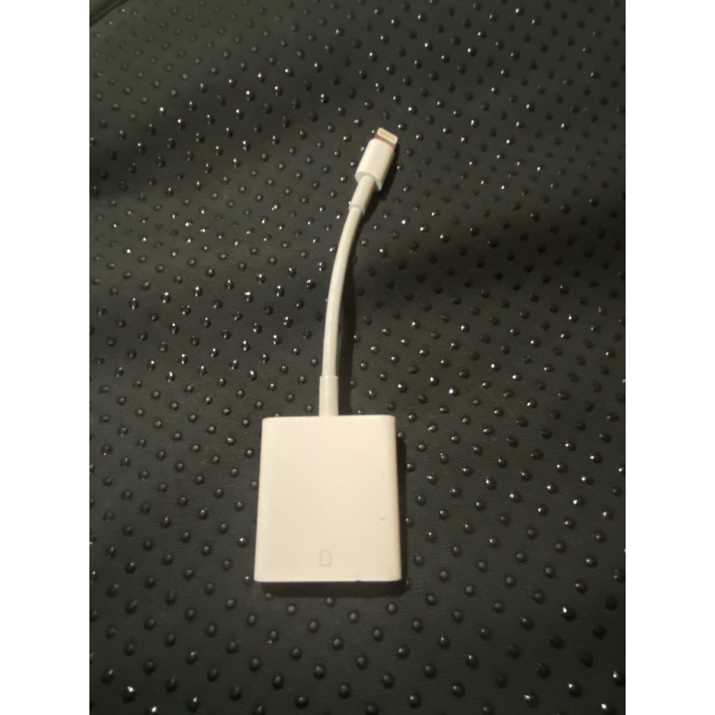 original apple A1441 lighting to sd card adapter