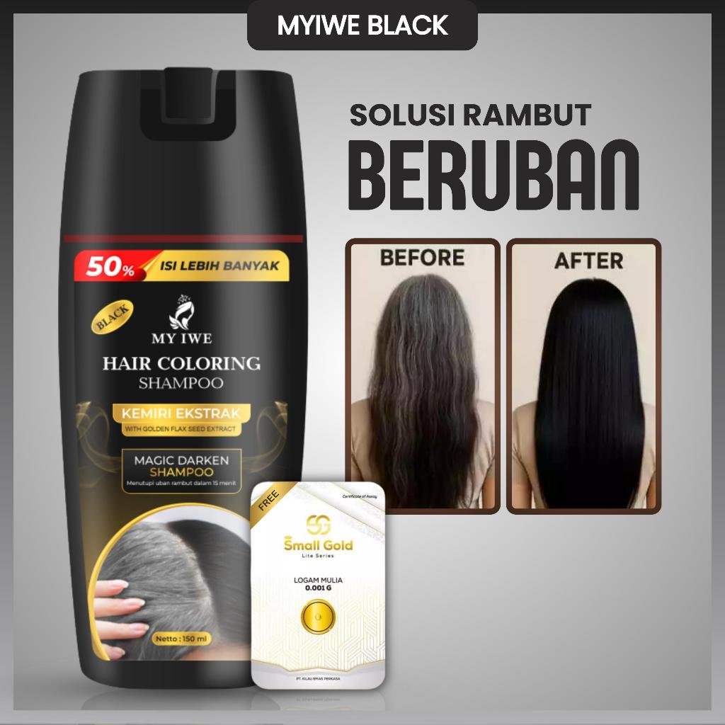 Myiwe Shampoo Penghitam Rambut Uban / Shampoo Penghilang Uban / Anti Uban Original