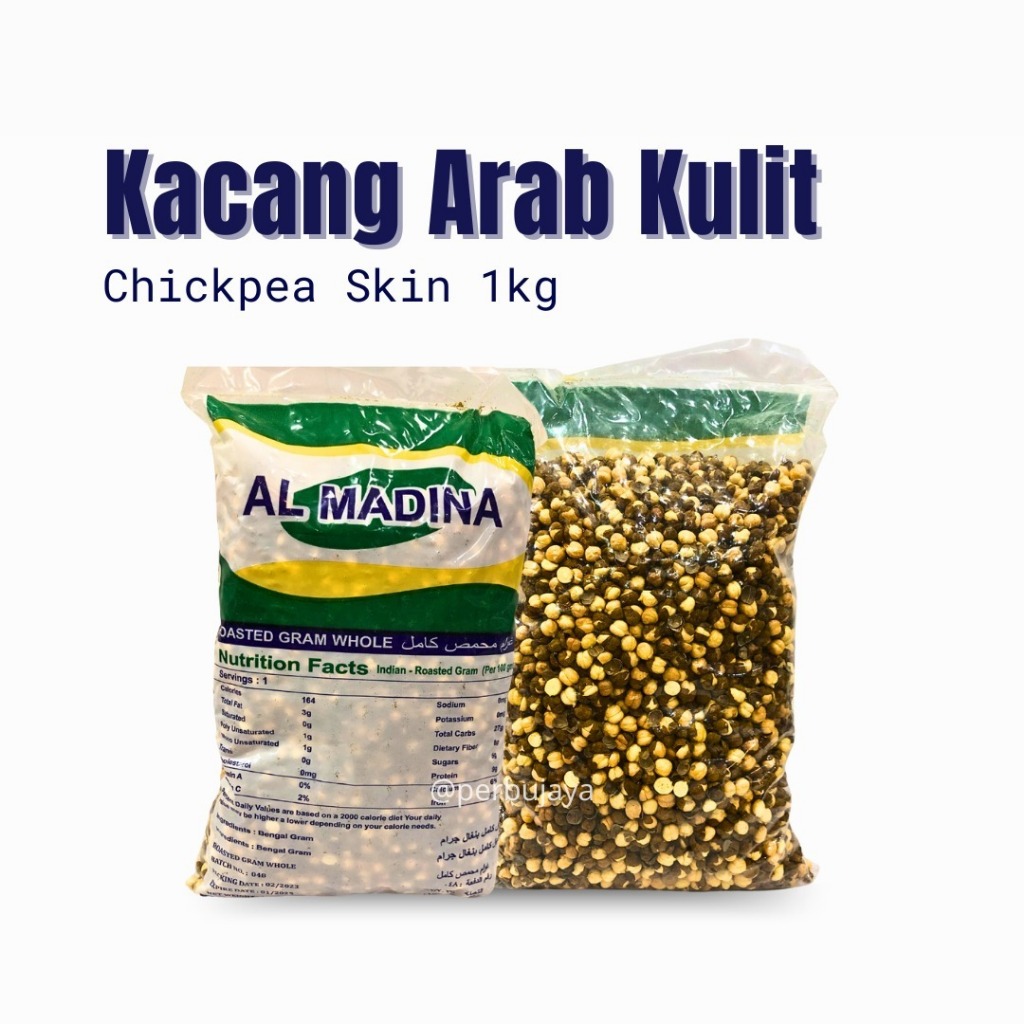 

Kacang Arab Kulit Gurih dan Renyah kemasan 1kg