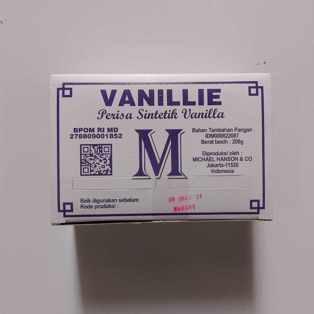 

Vanillie M Perisa Vanilla 100 Pcs BPOM Terdaftar