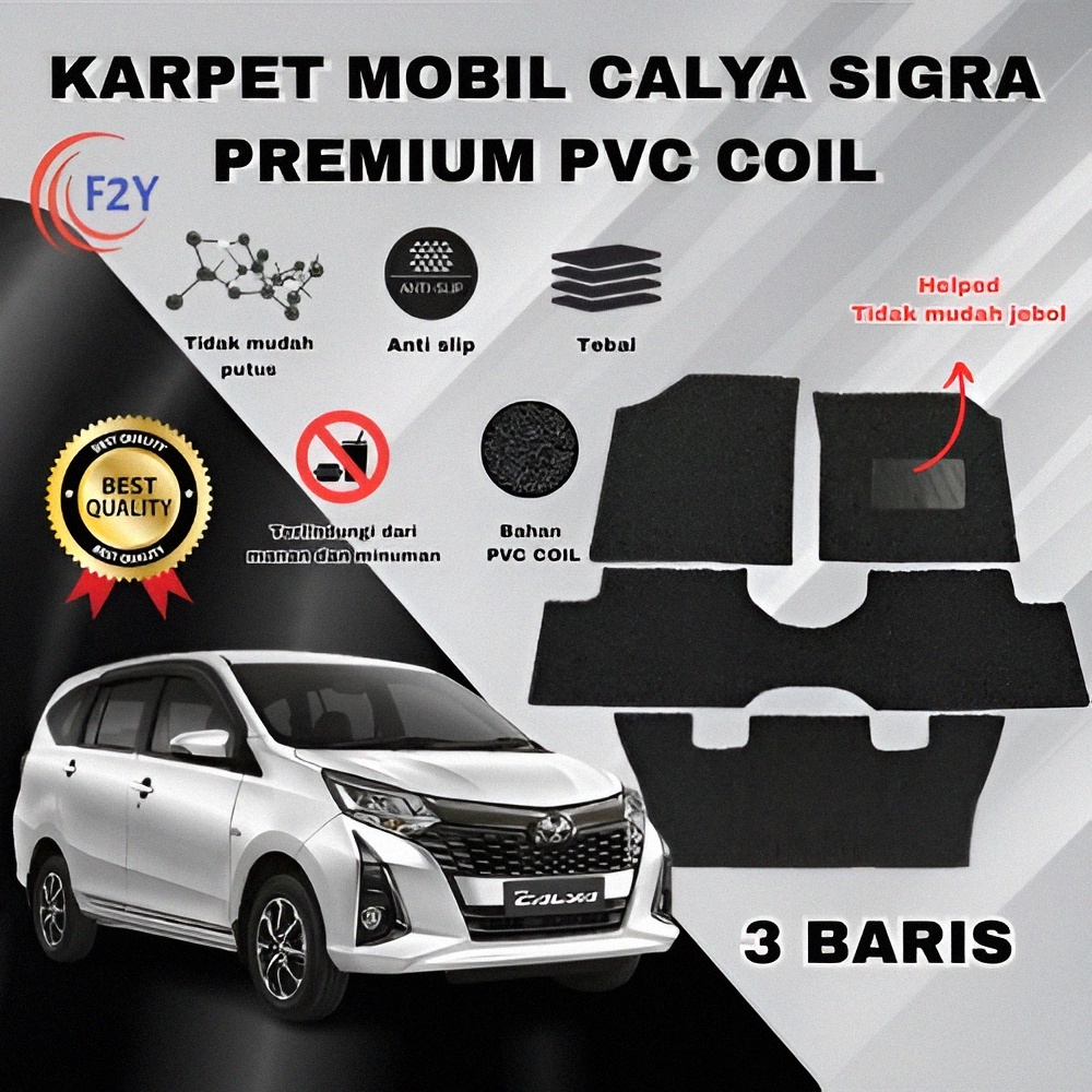 Karpet Mobil Mie Bihun Sigra Calya 3 Baris