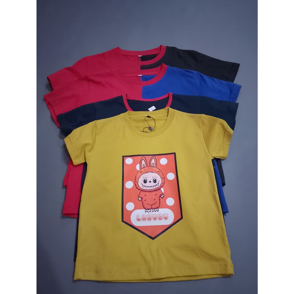 Kaos anak random 6 pcs 100ribu