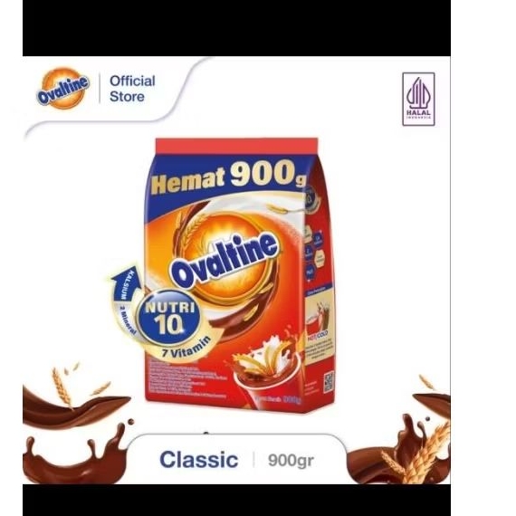 

Susu Bubuk Ovaltine 900 Gram