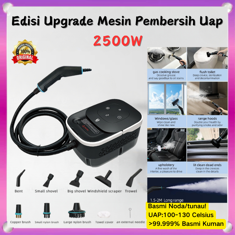 Mesin Pembersih Uap 3bar/4bar  Mesin Pembersih Uap Bertekanan Tinggi Suhu Tinggi Kap Mesin Pembersih