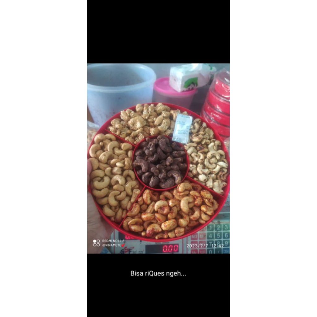 

promo kacang mete mix 5 rasa