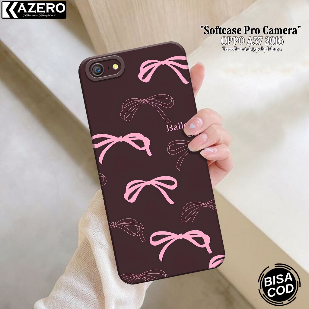 Case Hp OPPO A57 2016 Fashion Case Aesthetic Silikon Pro Camera Softcase Case Hp OPPO A57 2016 Silik