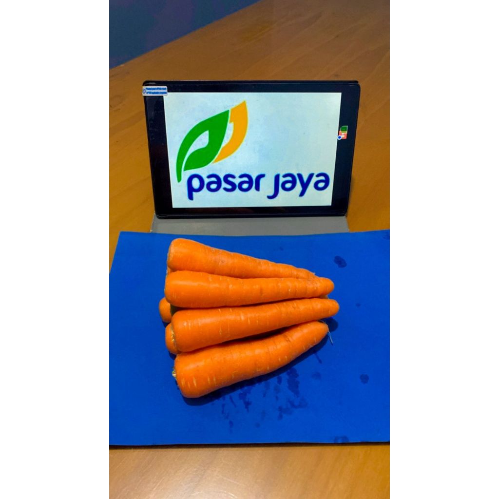 Wortel Brastagi Ukuran SS Per Kardus (10 Kg)