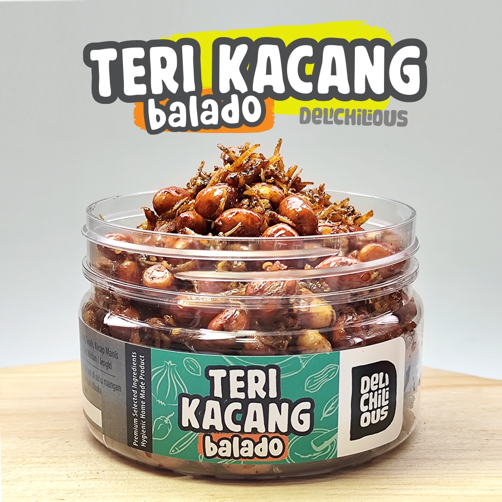 

TERI KACANG Pedas Delichilious Homemade