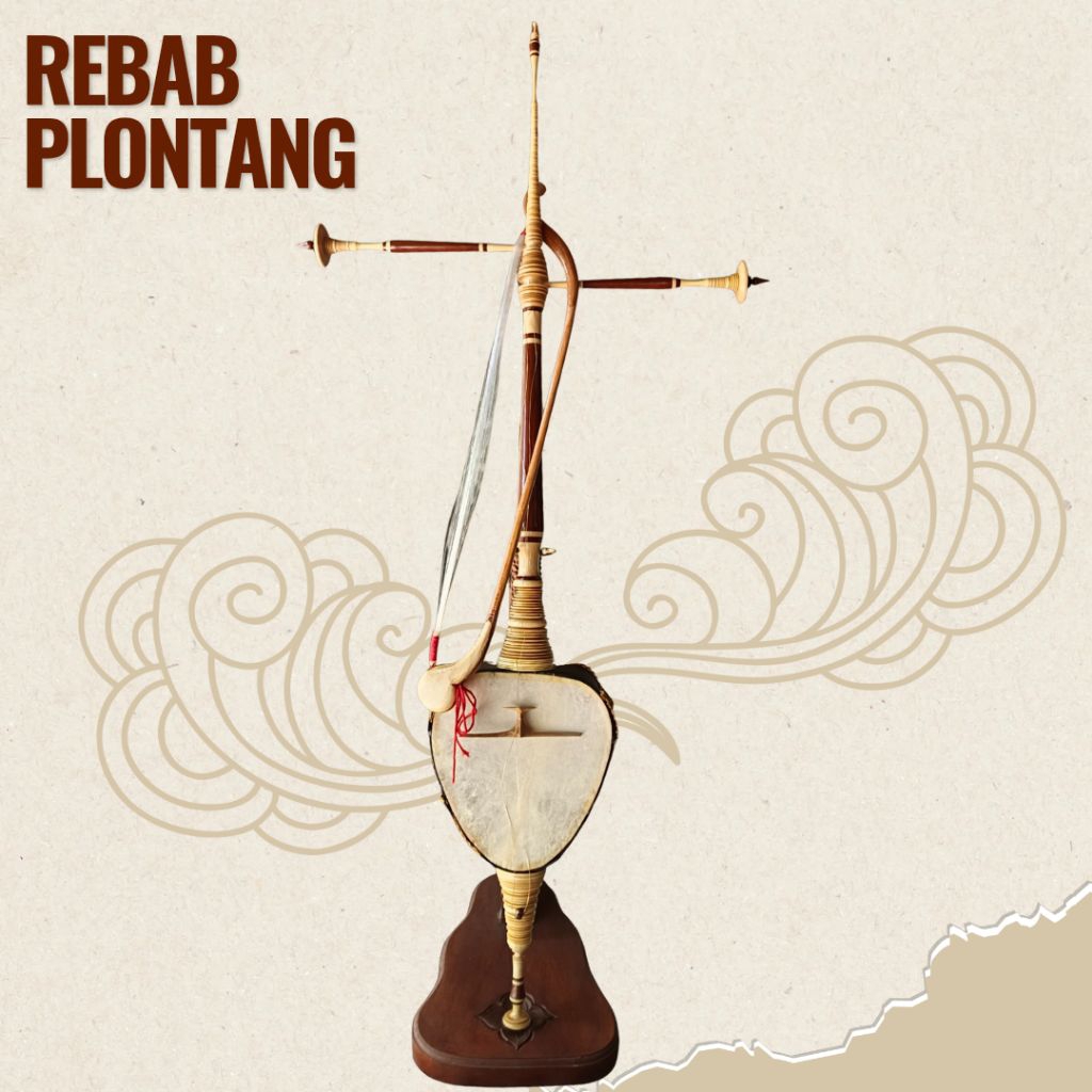Rebab Plontang Full Set – Alat Musik Tradisional Jawa untuk Gamelan Karawitan