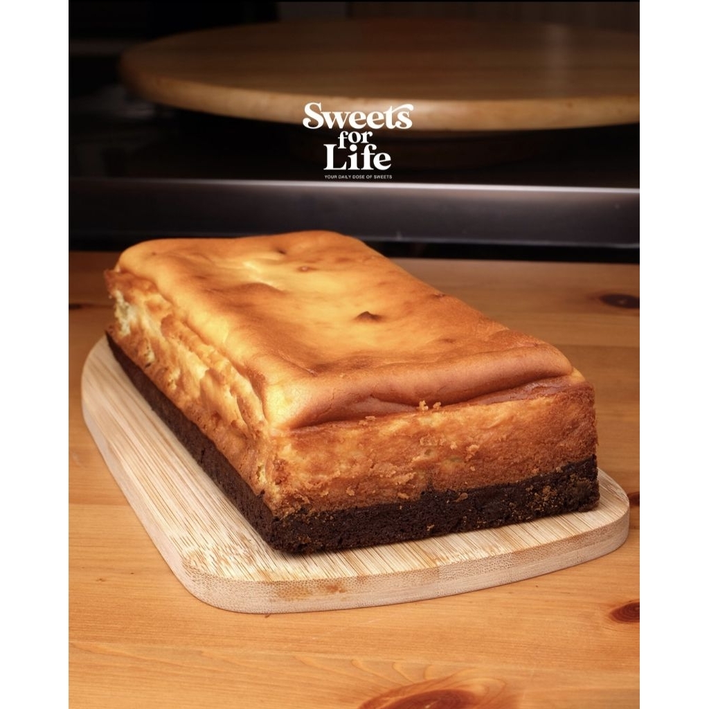 

Basque Cheesecake Brownies