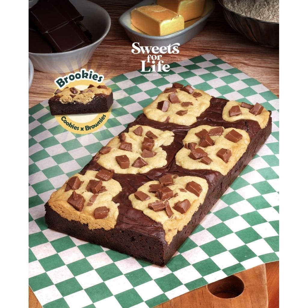

Brookies (Brownies soft Cookies)