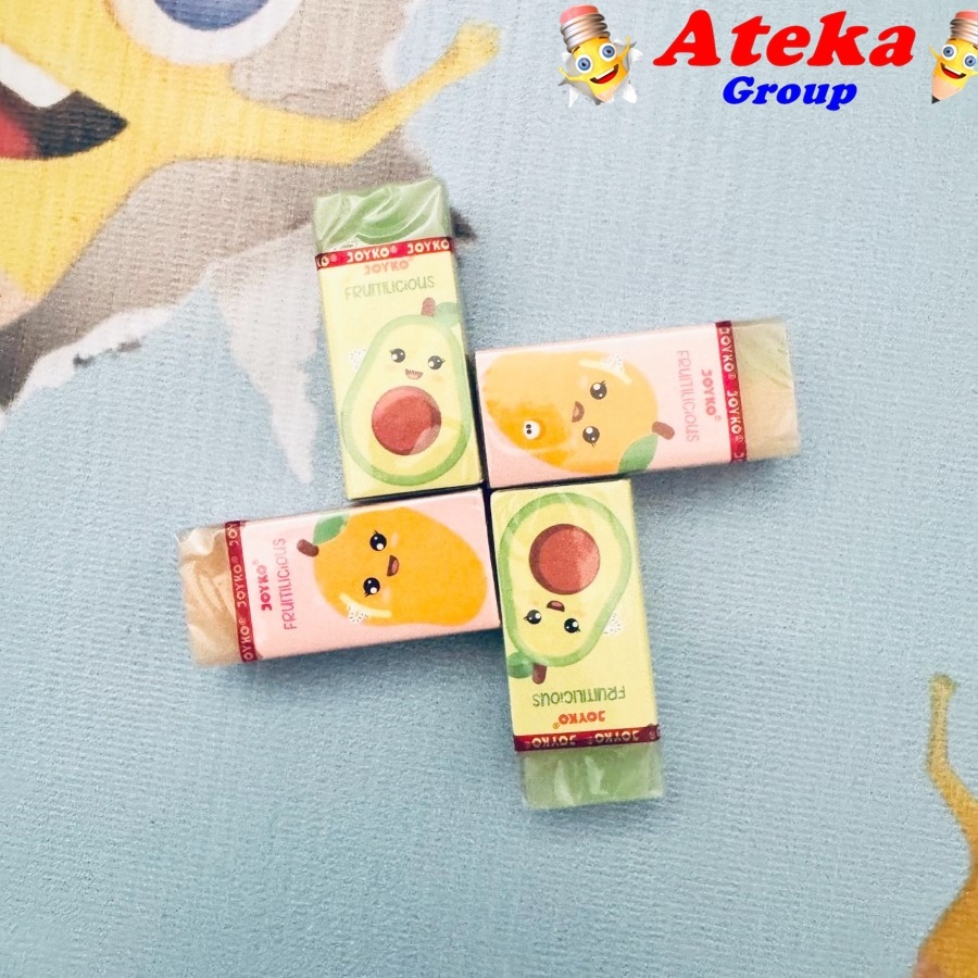 

[PCS] JOYKO ERASER ERT-132 RABBIT ERT-135 FRUIT PENGHAPUS SPINNER