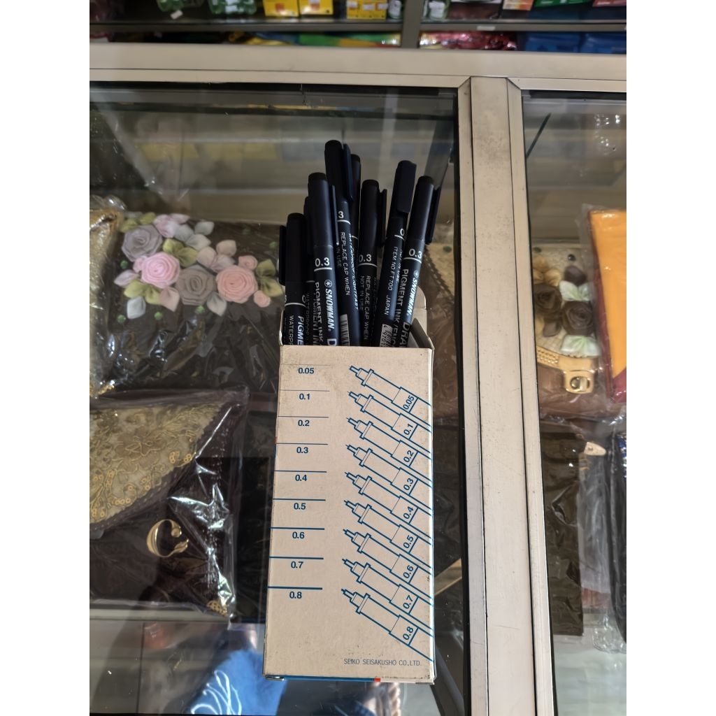 

SNOWMAN DRAWING PEN (1KOTAK ISI 12)