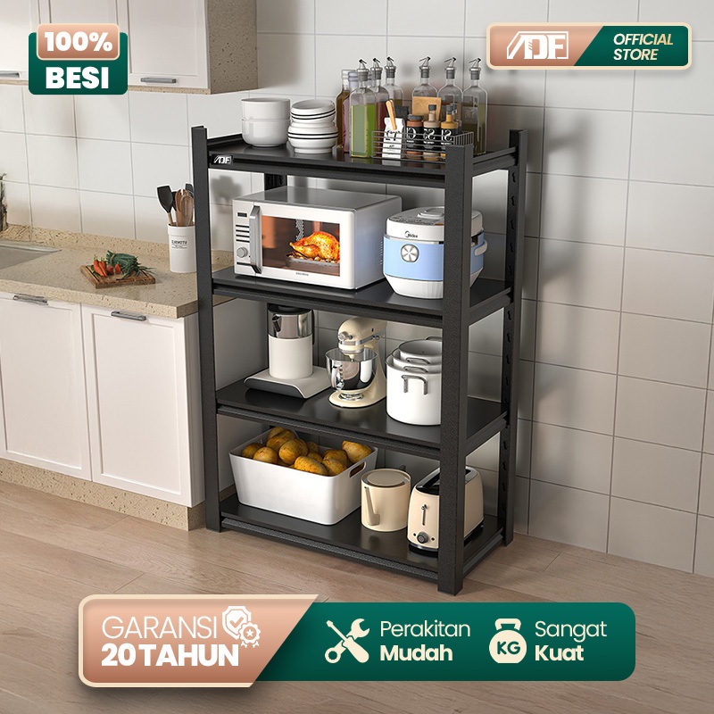 Rak Besi Siku Rak Susun Serbaguna Rak Susun Besi Rak Besi Susun 5 Tingkat Rak Dapur Serbaguna