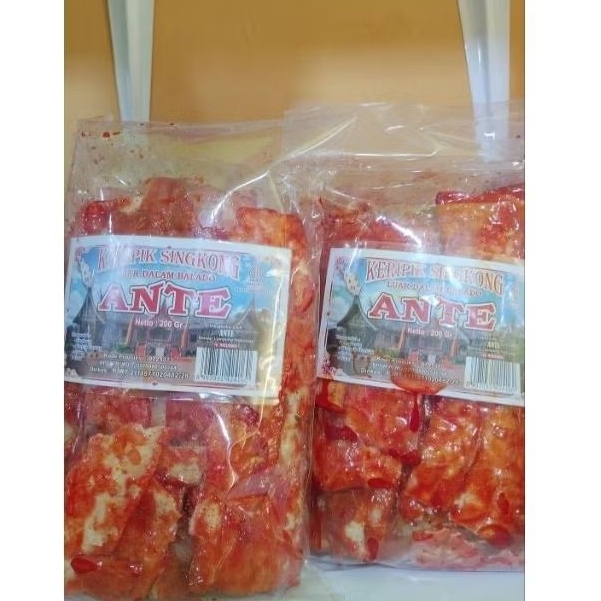 

Keripik Singkong Ante 200gr