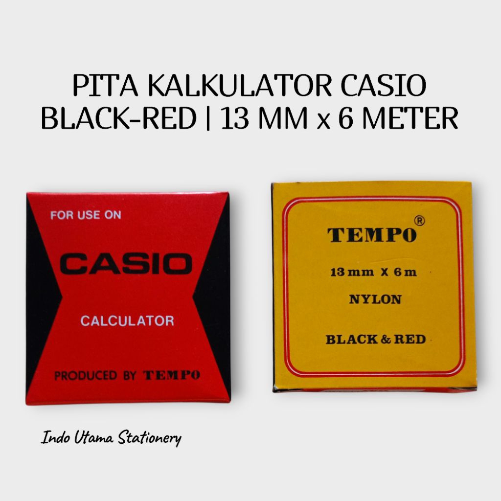 

PITA KALKULATOR CASIO BLACK RED