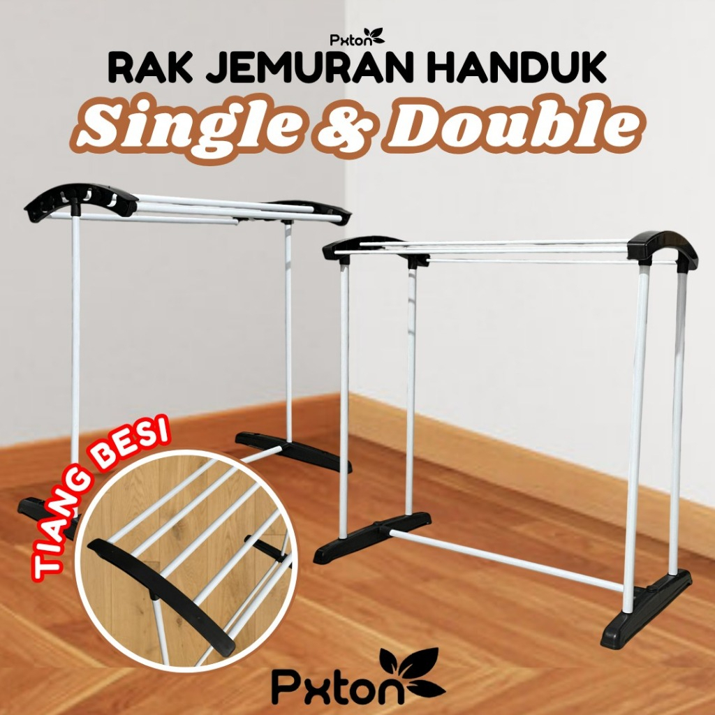 AL Rak jemuran handuk / Jemuran Handuk / Jemuran Pakaian / Jemuran Baju / Jemuran handuk portable