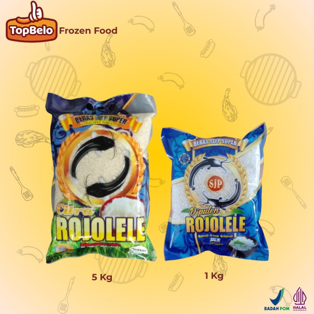 

Beras ROJOLELE 5kg/1kg - Top Belo Store