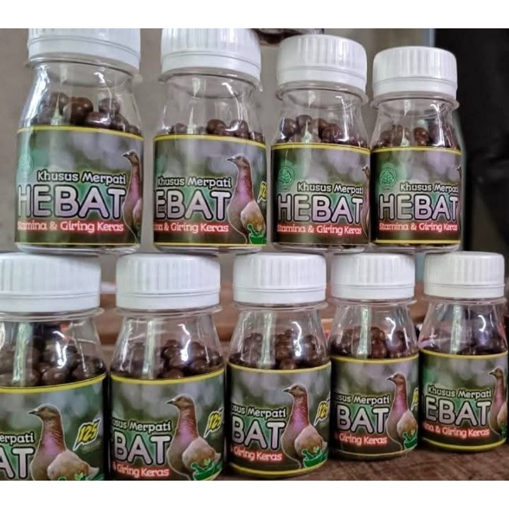 HEBAT Jamu Merpati Herbal Untuk Merpati Balap Kolong Kentong Dan Merpati Pos