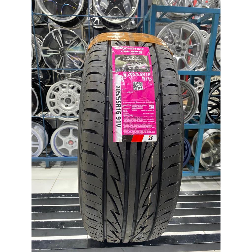 Ban Mobil Bridgestone 205/55 R16 Techno Sport 91V Xpander 205 55 R16  205/55/16 BS