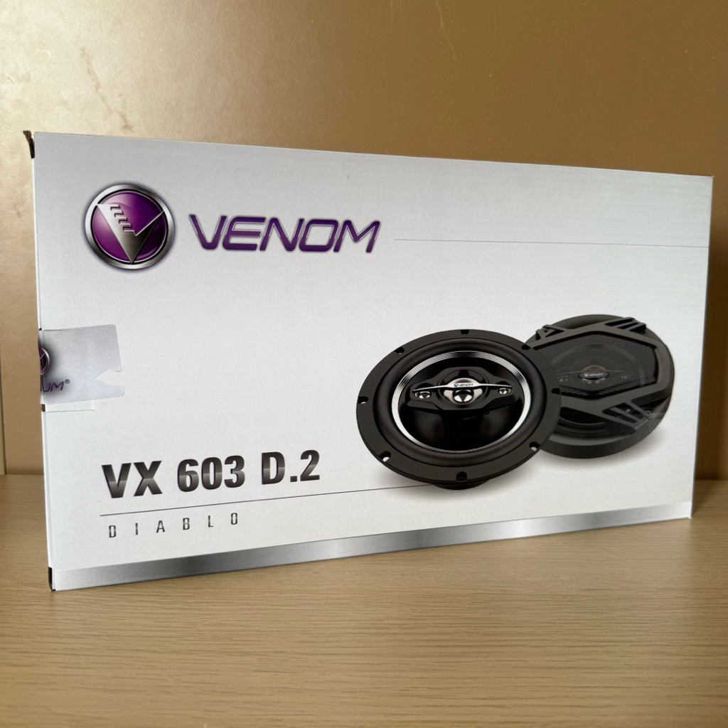 Speaker VENOM DIABLO 6.5" Coaxial Two Way Sepasang Speaker Pintu Mobil Universal VENOM SPEAKER COAXI