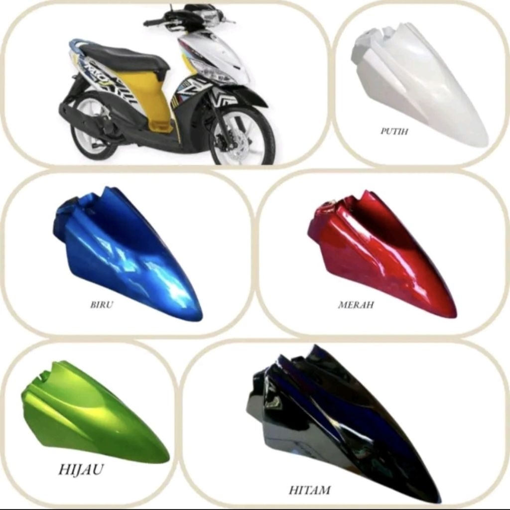 cover spakbor depan YAMAHA Mio j
