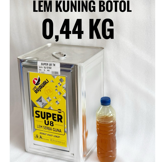 Lem Kuning Botolan 0,44 kg & 1,2 kg/ Lem aibon/ lem Busa / Lem Eva