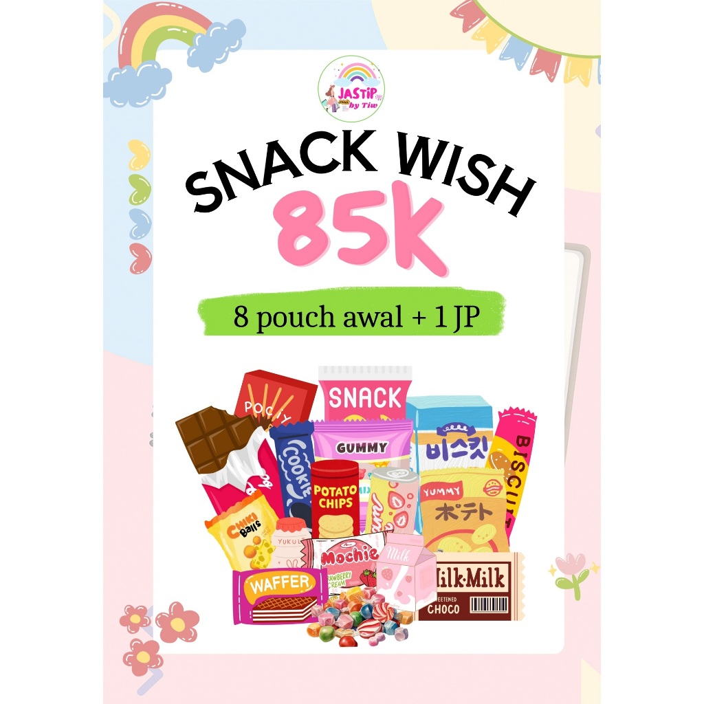 

Snack Wish Colour Jajanan Import Lokal Mix Blind Pouch Premium Makanan Minuman Berbagai Macam Negara 8 Pouch 1 JP