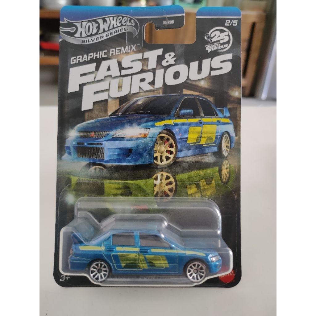 hot wheels fast and furious Lancer evolution VII
