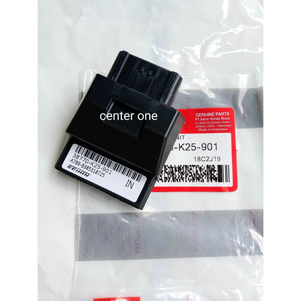 ECU HONDA BEAT FI KODE PART 38770-k25-901 ORIGINAL