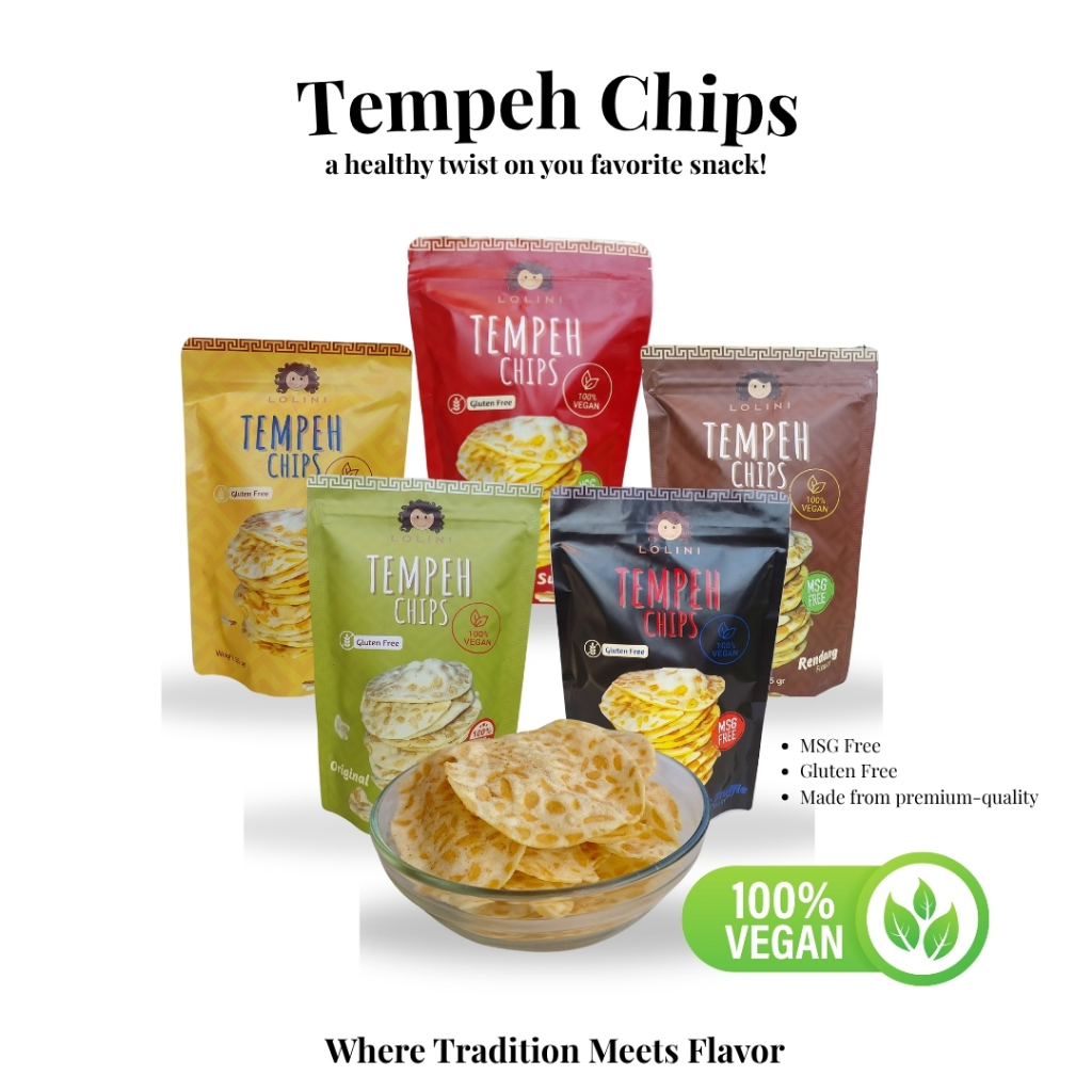 

Lolini - Tempeh Chips Black Truffle