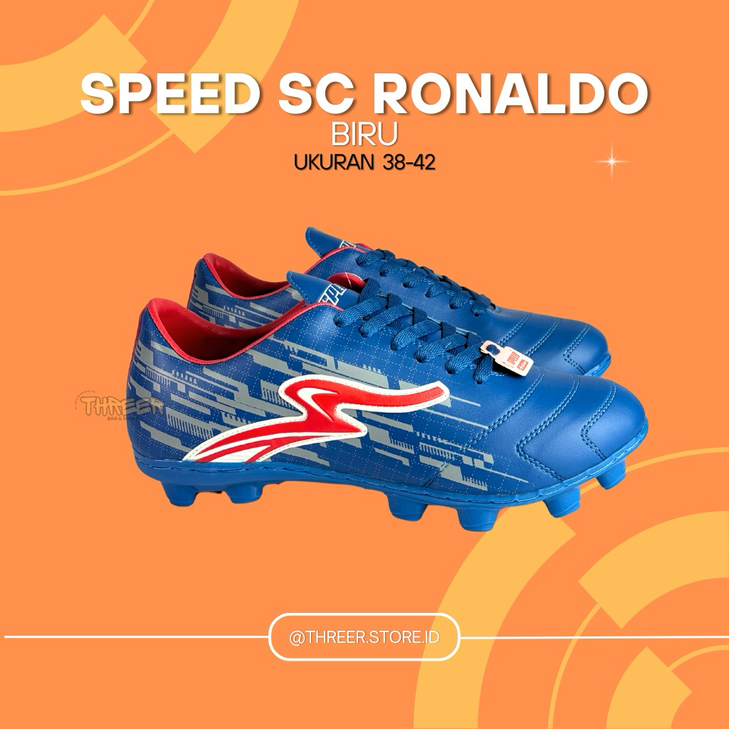 Sepatu Sepak Bola Anak SPEED SC RONALDO original 100%