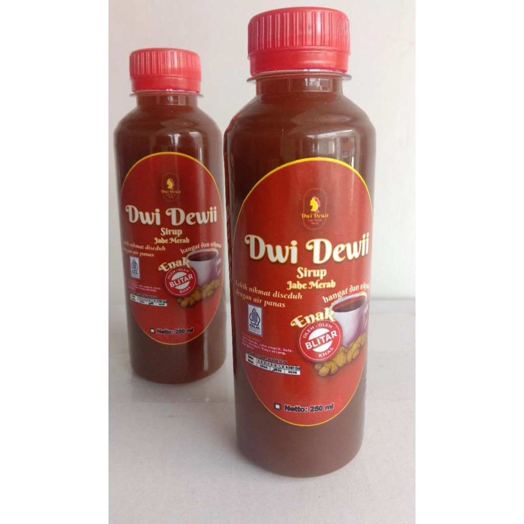 

Sirup Jahe Merah Dwi Dewi