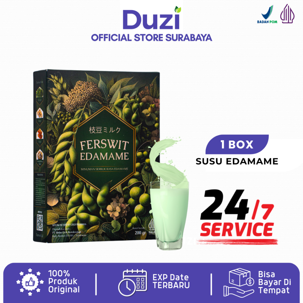 

Ferswit Susu Bubuk Edamame Jepang Murni Untuk Masalah Tulang & Nyeri Sendi Original